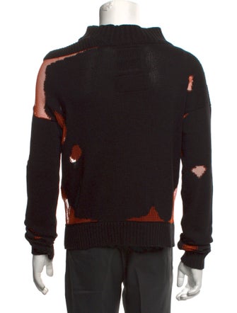 Maison Mihara Yasuhiro Printed Turtleneck Pullover