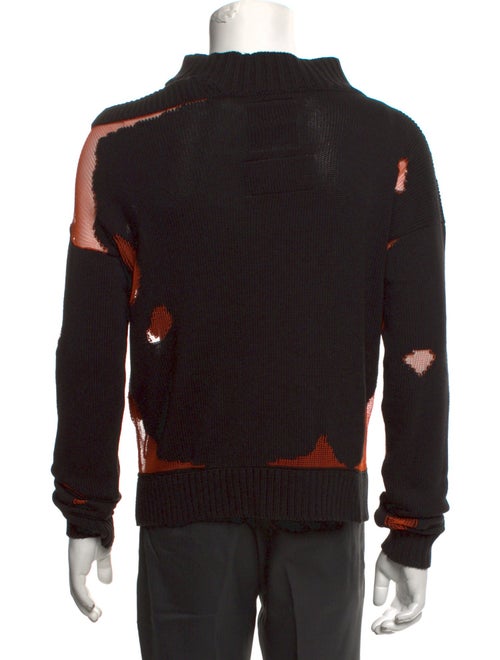 Maison Mihara Yasuhiro Printed Turtleneck Pullover
