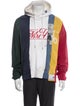 Maison Mihara Yasuhiro Colorblock Pattern Crew Neck Hoodie