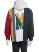 Maison Mihara Yasuhiro Colorblock Pattern Crew Neck Hoodie