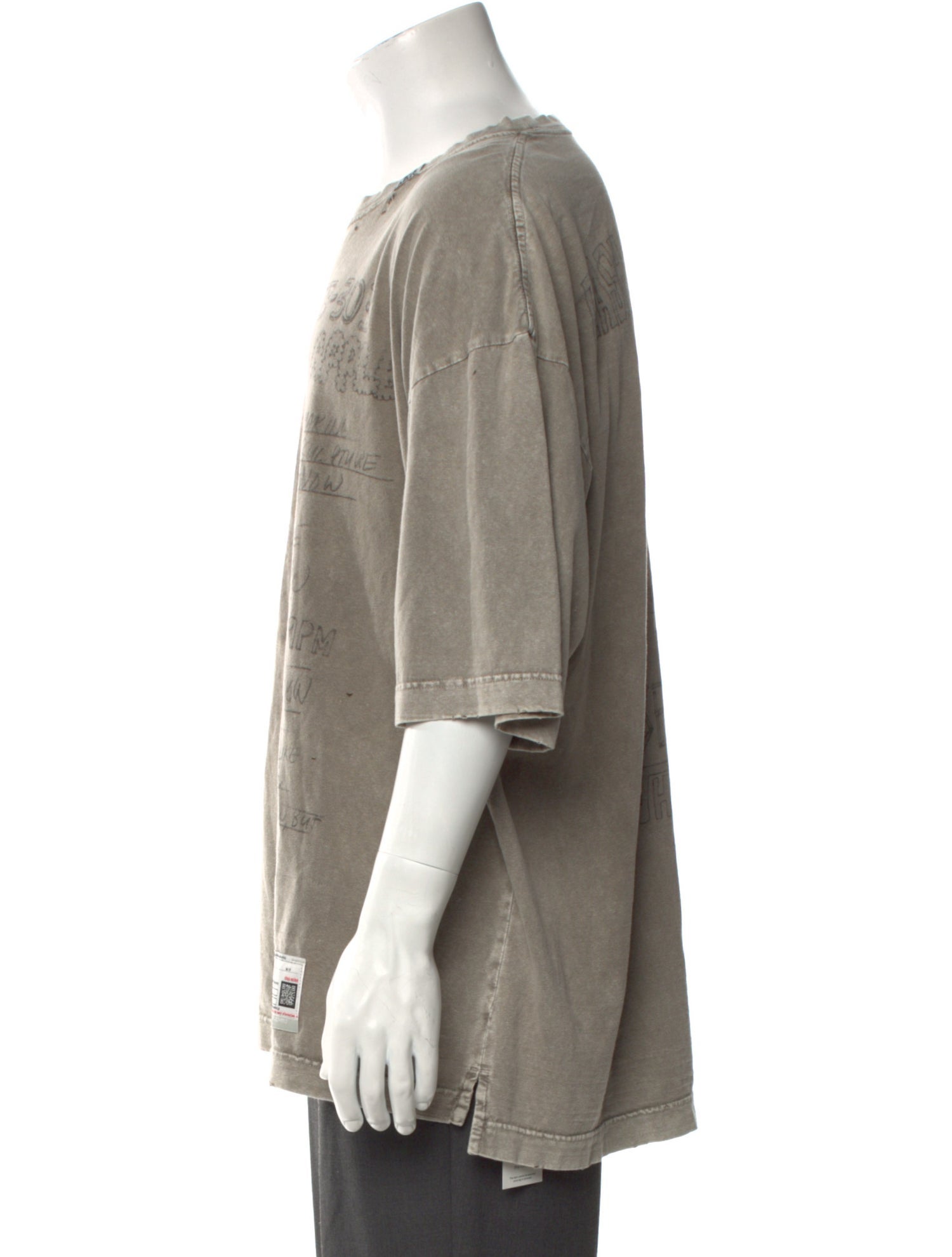 Maison Mihara Yasuhiro 2024 Bleached T-Shirt