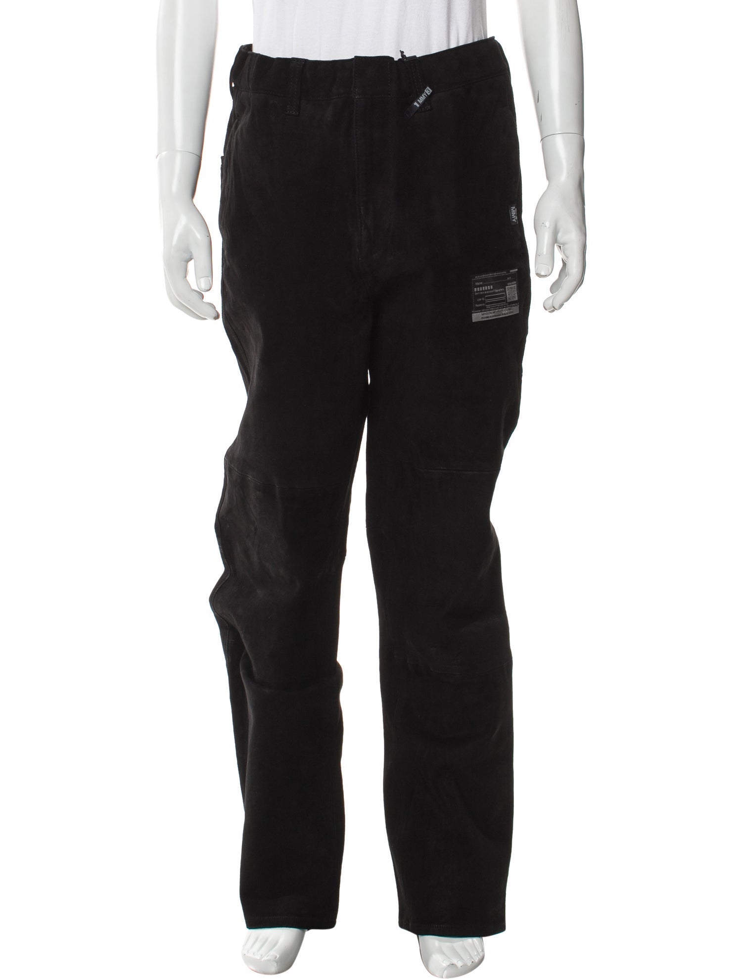 Maison Mihara Yasuhiro Leather Joggers