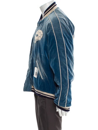 Maison Mihara Yasuhiro Graphic Print Bomber Jacket