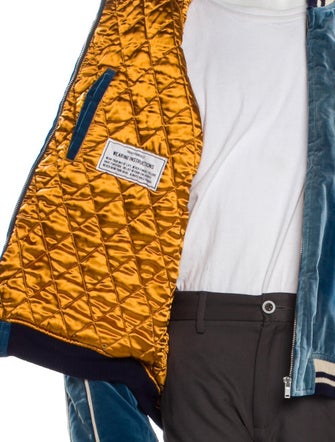 Maison Mihara Yasuhiro Graphic Print Bomber Jacket