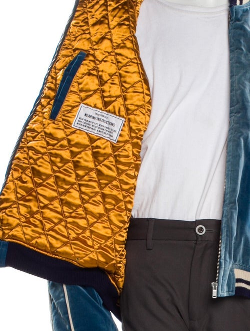 Maison Mihara Yasuhiro Graphic Print Bomber Jacket