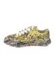 Maison Mihara Yasuhiro Canvas Printed Sneakers