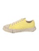 Maison Mihara Yasuhiro Canvas Colorblock Pattern Sneakers