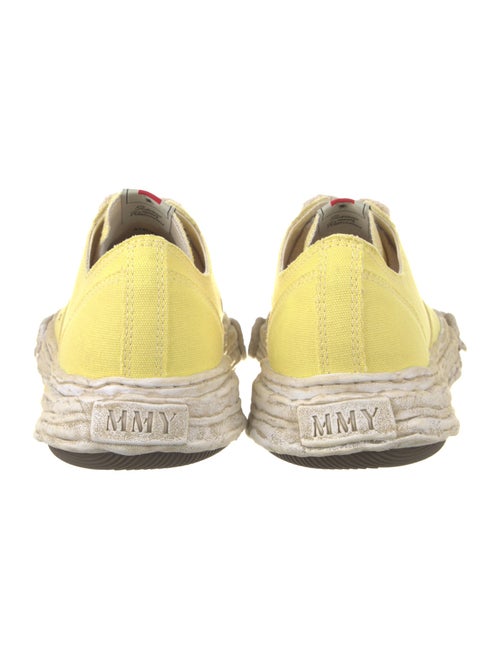Maison Mihara Yasuhiro Canvas Colorblock Pattern Sneakers