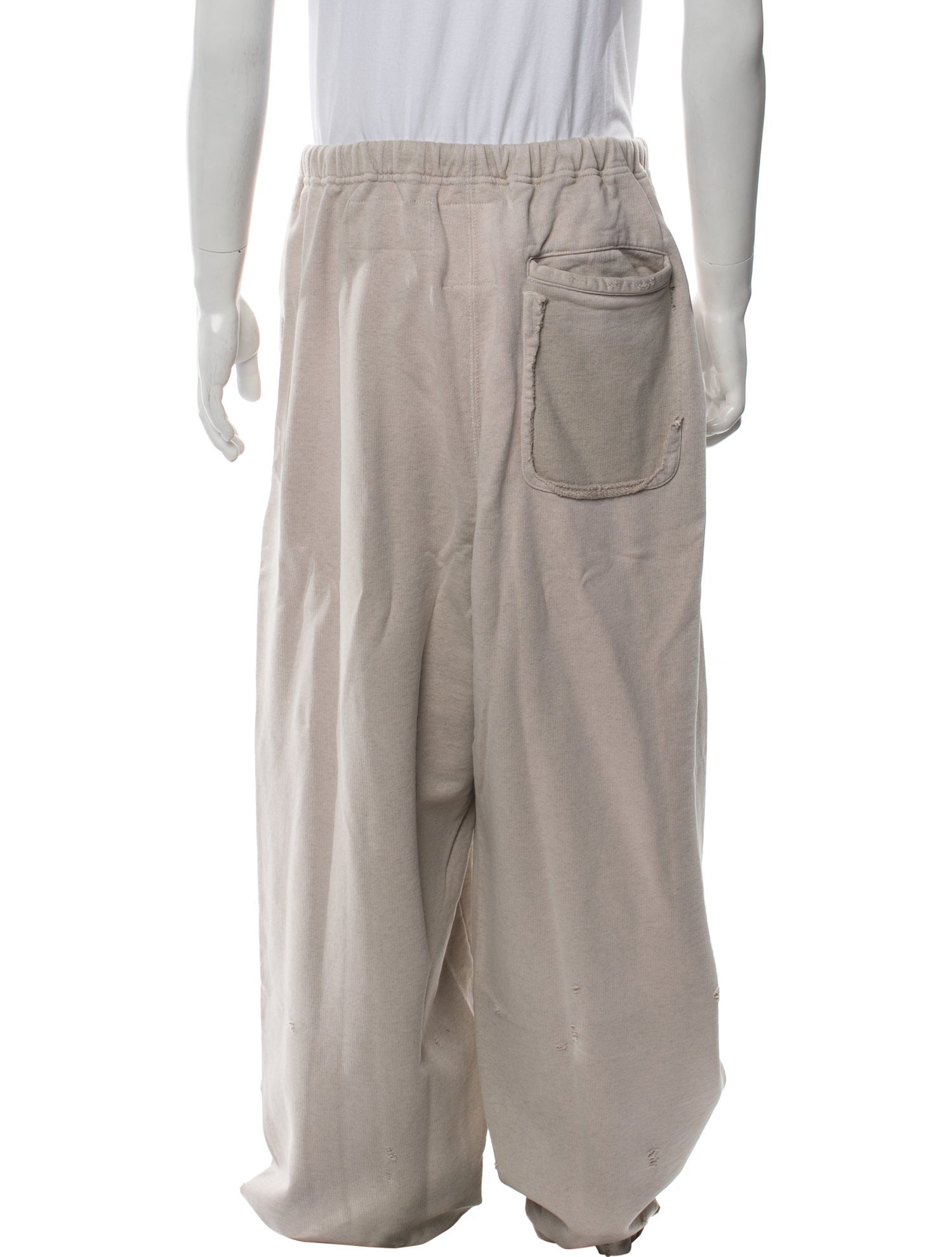 Maison Mihara Yasuhiro Distressed Accents Lounge Bottoms