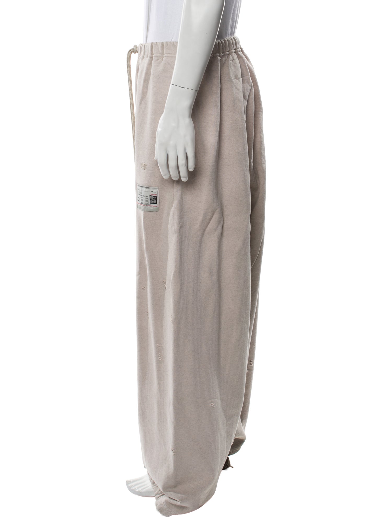 Maison Mihara Yasuhiro Distressed Accents Lounge Bottoms