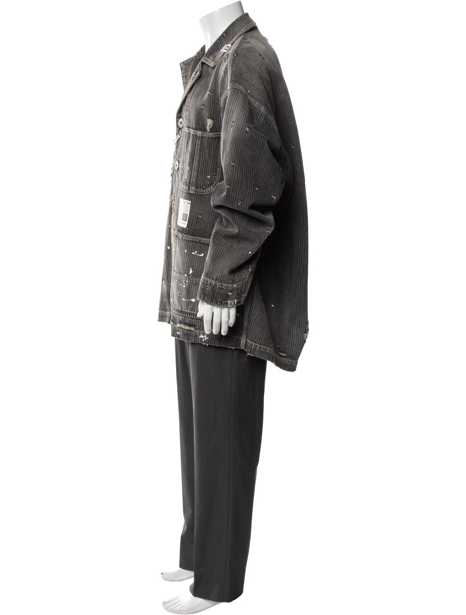 Maison Mihara Yasuhiro Printed Denim Jacket