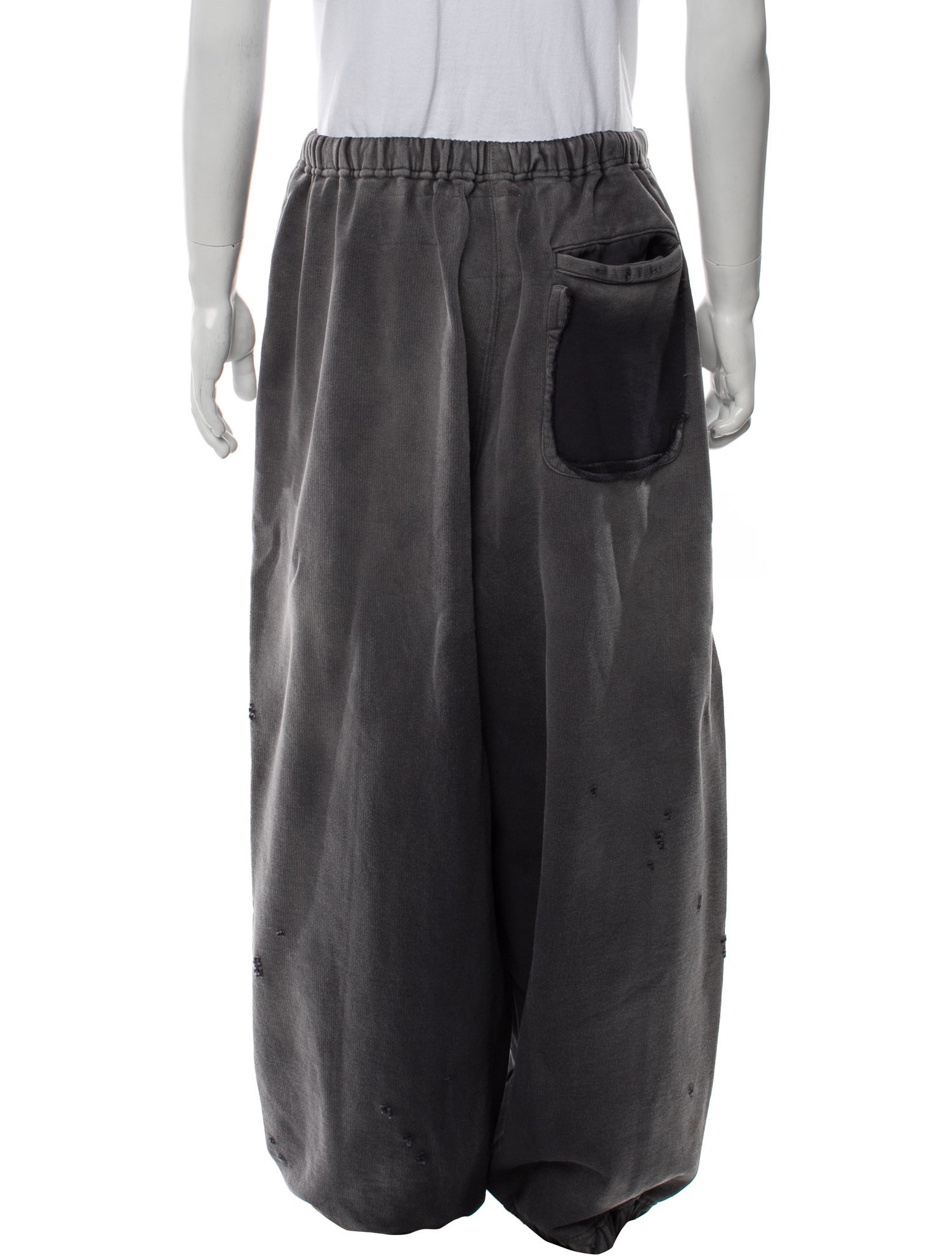 Maison Mihara Yasuhiro Distressed Accents Lounge Bottoms