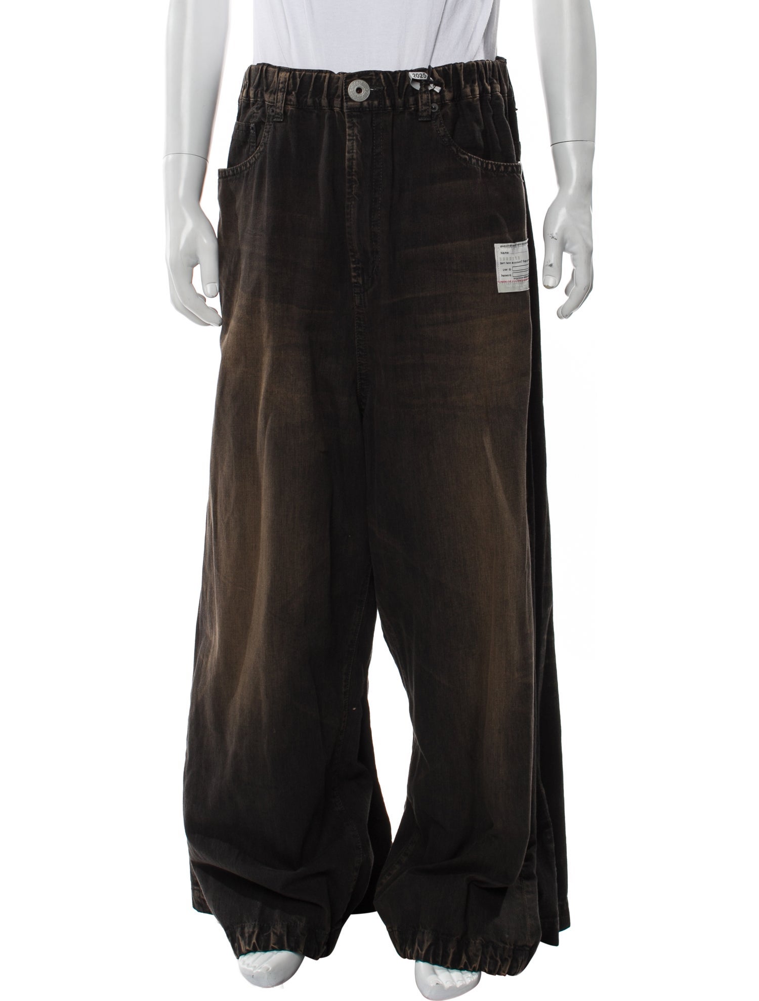 Maison Mihara Yasuhiro Graphic Print Sweatpants