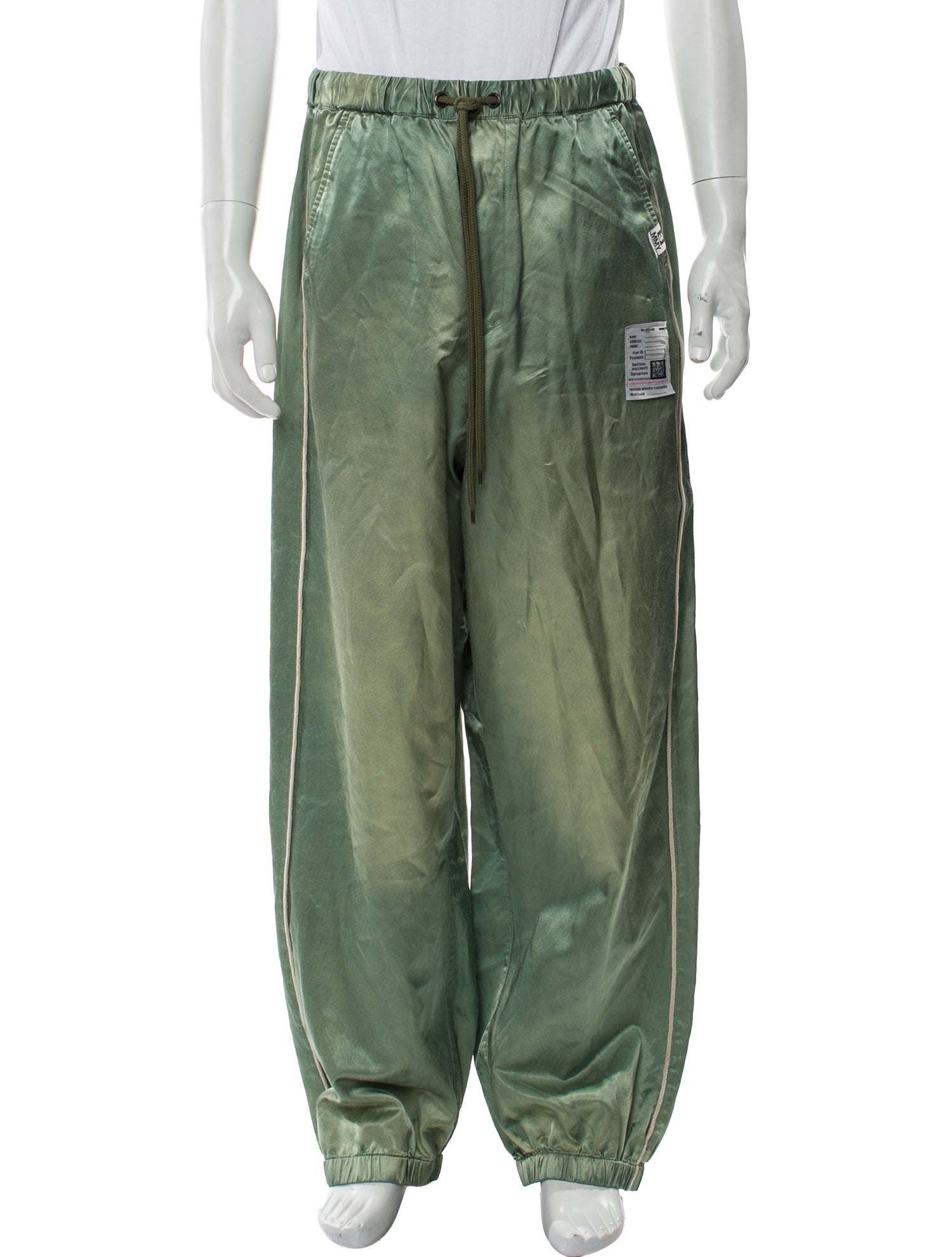 Maison Mihara Yasuhiro Graphic Print Joggers