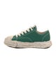 Maison Mihara Yasuhiro Canvas Colorblock Pattern Sneakers