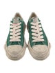 Maison Mihara Yasuhiro Canvas Colorblock Pattern Sneakers
