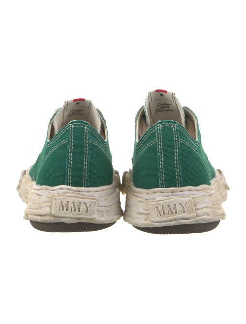 Maison Mihara Yasuhiro Canvas Colorblock Pattern Sneakers