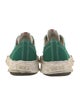 Maison Mihara Yasuhiro Canvas Colorblock Pattern Sneakers