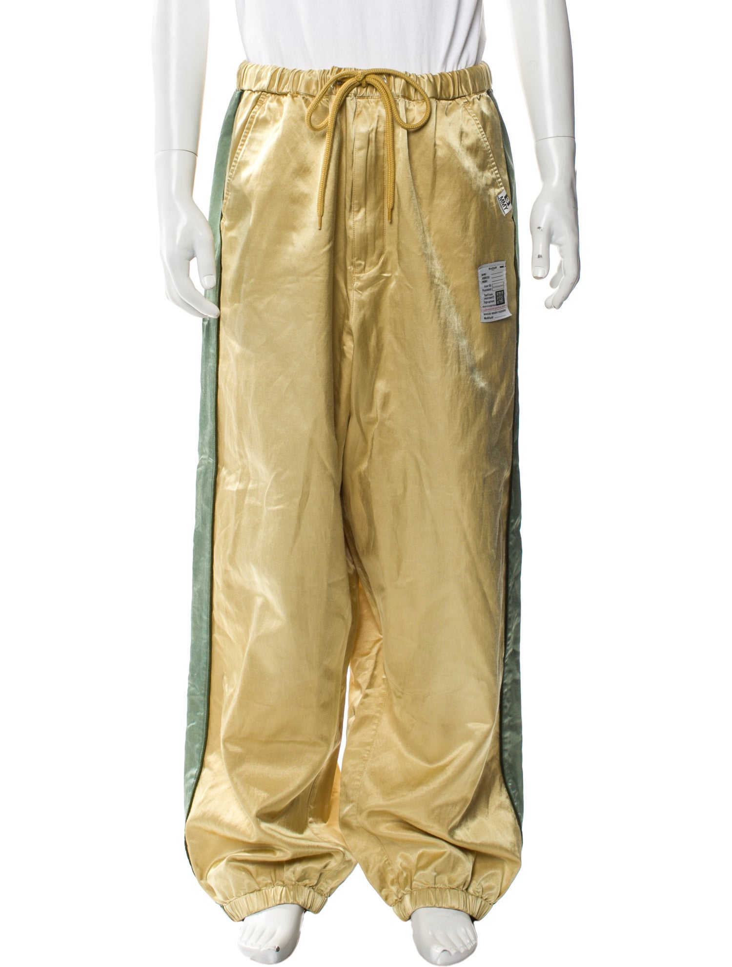 Maison Mihara Yasuhiro Graphic Print Pants