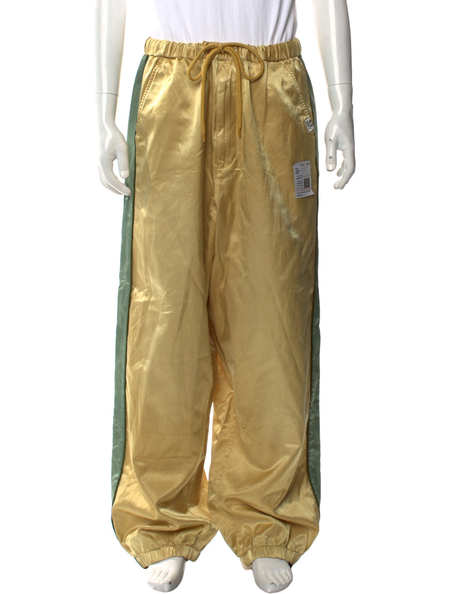 Maison Mihara Yasuhiro Colorblock Pattern Pants