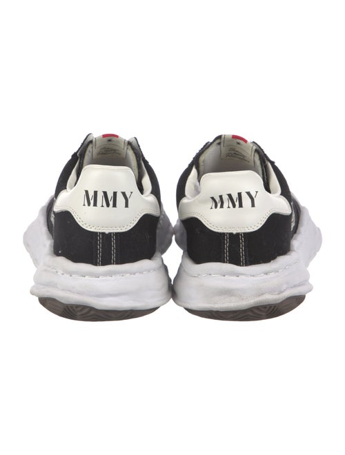 Maison Mihara Yasuhiro Canvas Colorblock Pattern Sneakers
