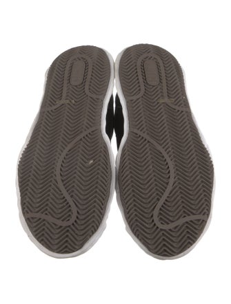 Maison Mihara Yasuhiro Canvas Colorblock Pattern Sneakers