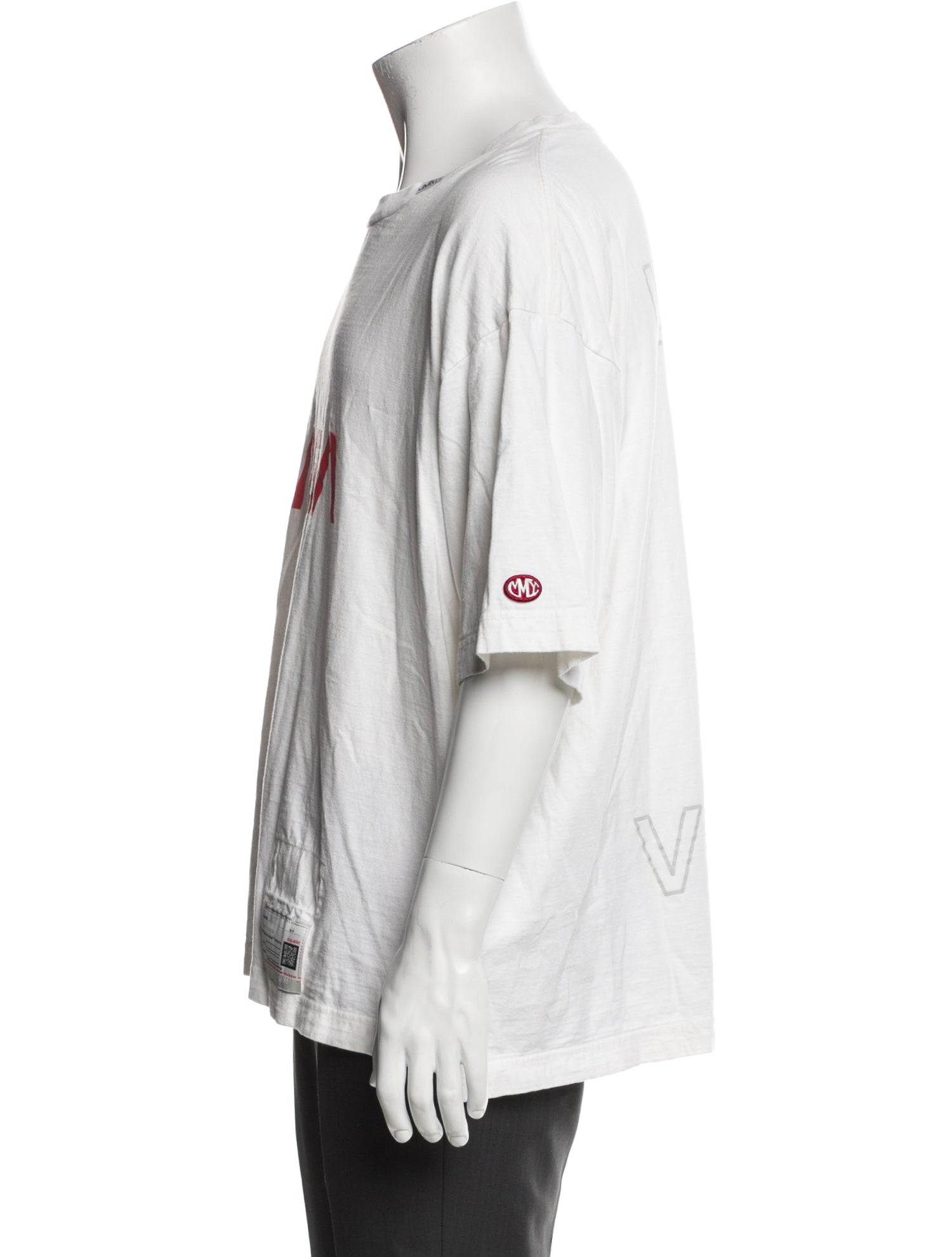 Maison Mihara Yasuhiro Graphic Print Crew Neck T-Shirt