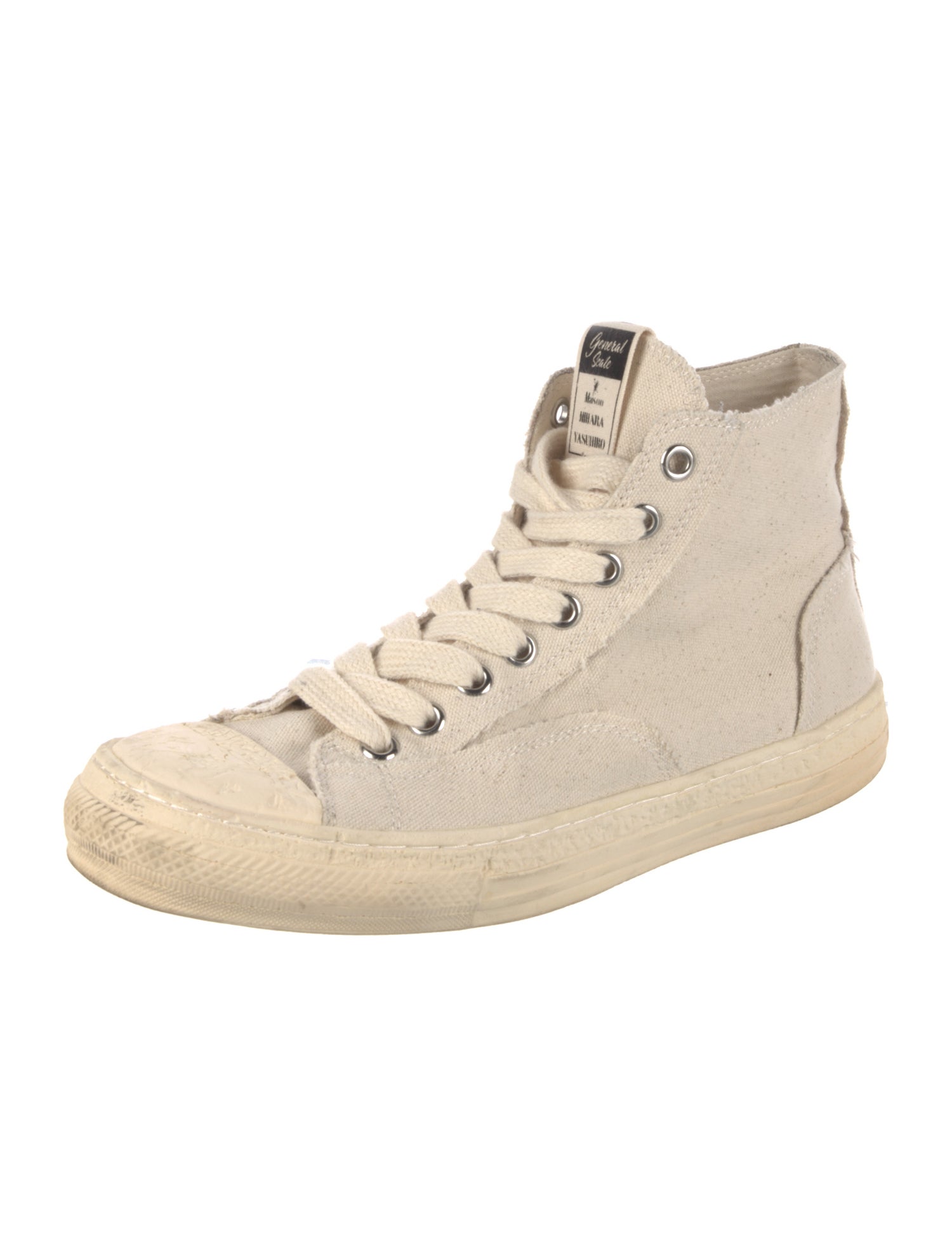 Maison Mihara Yasuhiro Canvas Sneakers