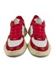 Maison Mihara Yasuhiro Leather Colorblock Pattern Sneakers