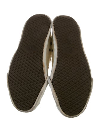 Maison Mihara Yasuhiro Canvas Printed Sneakers