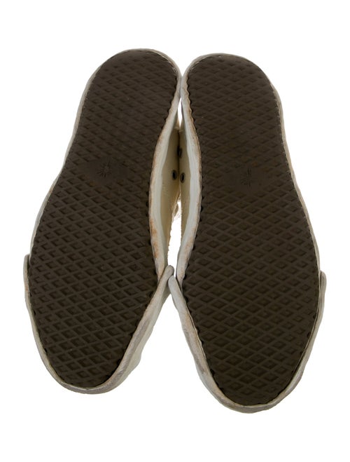 Maison Mihara Yasuhiro Canvas Printed Sneakers