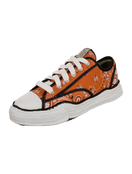 Maison Mihara Yasuhiro Canvas Printed Sneakers