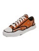 Maison Mihara Yasuhiro Canvas Printed Sneakers