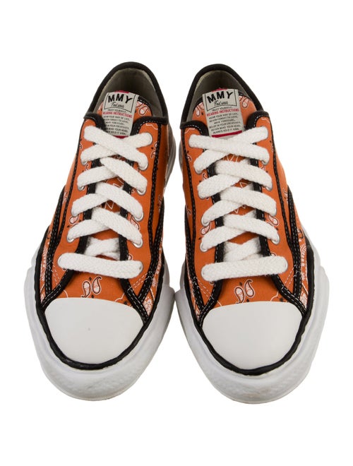 Maison Mihara Yasuhiro Canvas Printed Sneakers