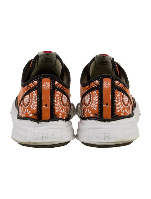 Maison Mihara Yasuhiro Canvas Printed Sneakers