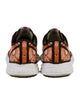 Maison Mihara Yasuhiro Canvas Printed Sneakers