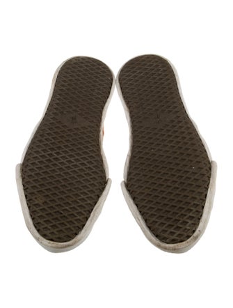 Maison Mihara Yasuhiro Canvas Printed Sneakers