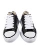 Maison Mihara Yasuhiro Canvas Colorblock Pattern Sneakers