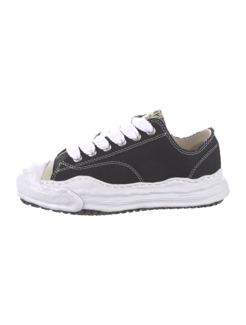 Maison Mihara Yasuhiro Canvas Colorblock Pattern Sneakers
