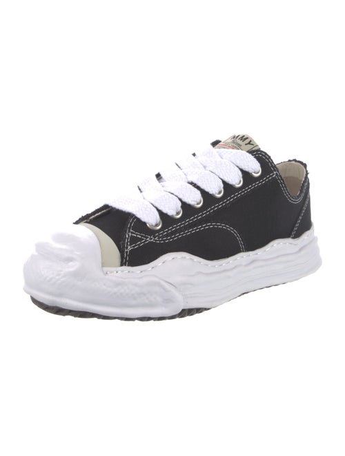 Maison Mihara Yasuhiro Canvas Colorblock Pattern Sneakers