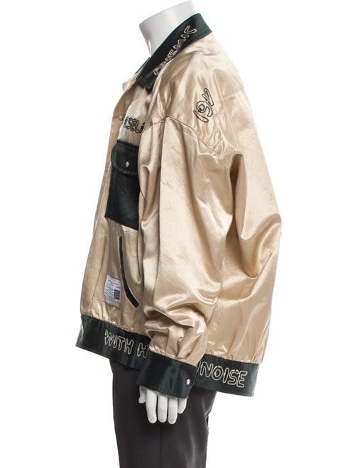 Maison Mihara Yasuhiro Colorblock Pattern Jacket