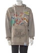 Maison Mihara Yasuhiro Graphic Print Crew Neck Hoodie