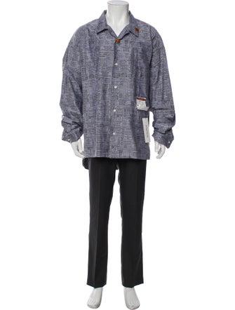 Maison Mihara Yasuhiro Printed Long Sleeve Shirt