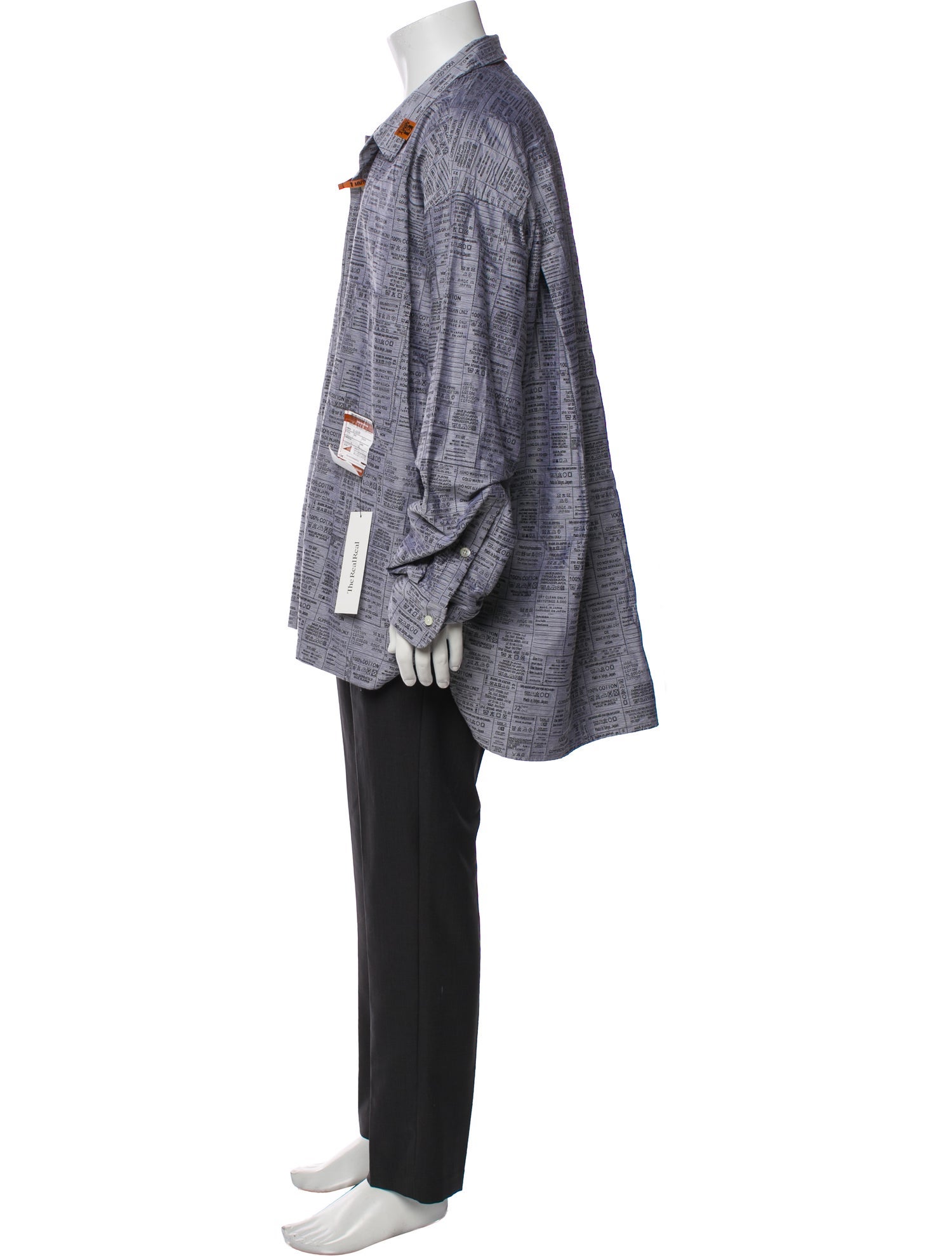 Maison Mihara Yasuhiro Printed Long Sleeve Shirt