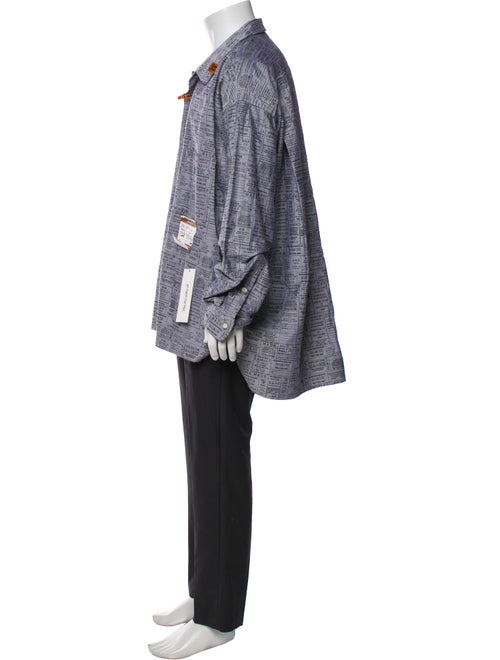 Maison Mihara Yasuhiro Printed Long Sleeve Shirt