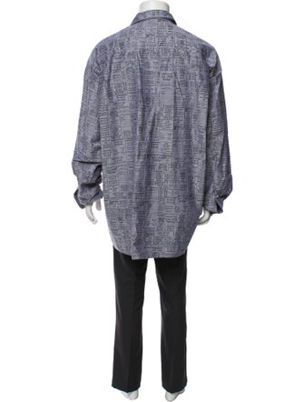 Maison Mihara Yasuhiro Printed Long Sleeve Shirt