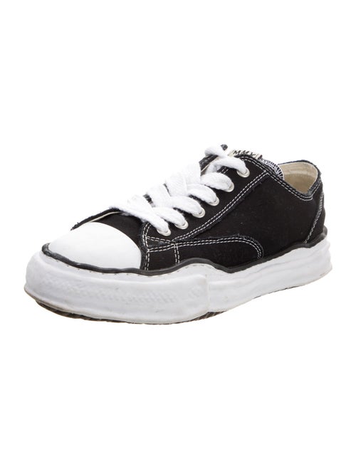 Maison Mihara Yasuhiro Canvas Colorblock Pattern Sneakers