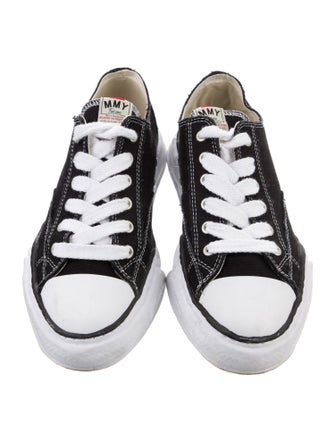 Maison Mihara Yasuhiro Canvas Colorblock Pattern Sneakers