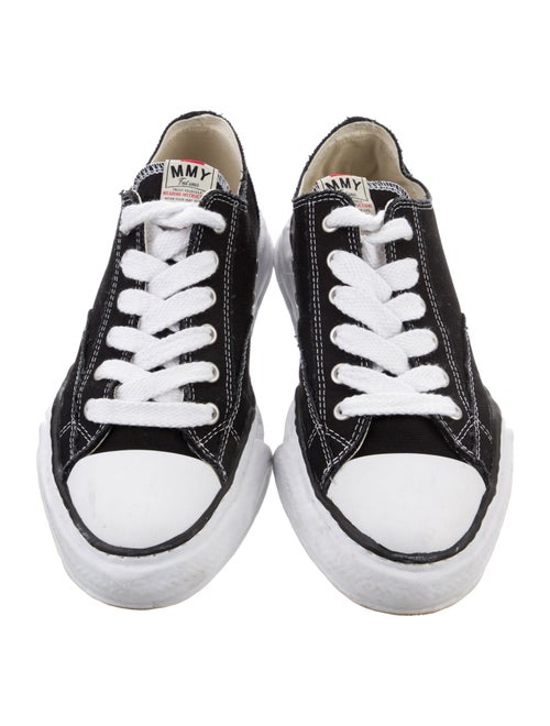 Maison Mihara Yasuhiro Canvas Colorblock Pattern Sneakers