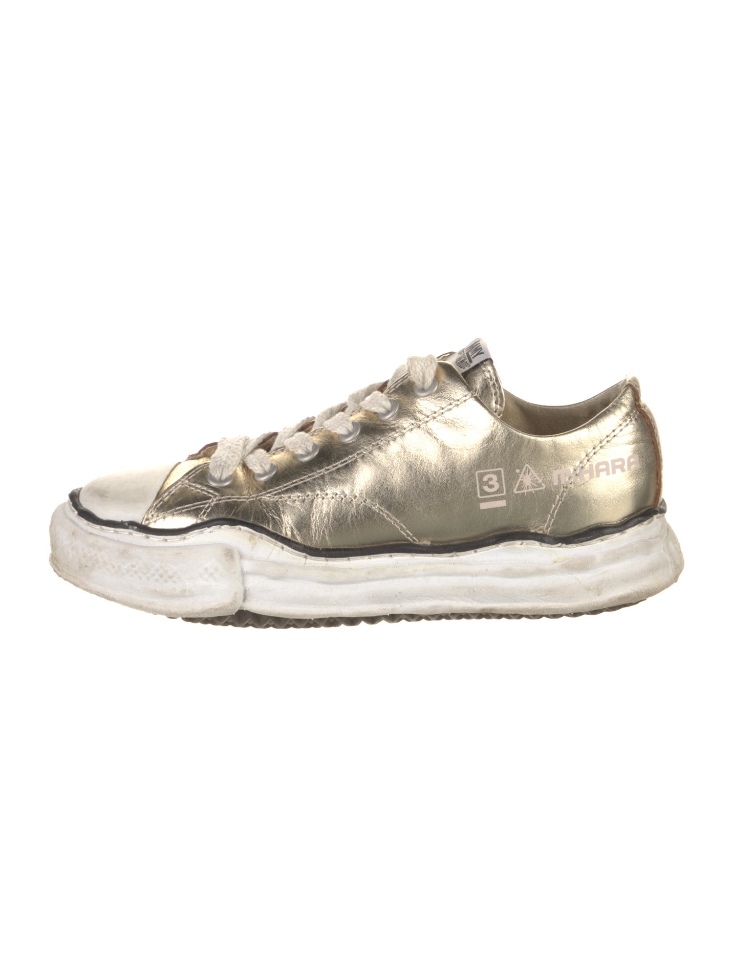 Maison Mihara Yasuhiro Leather Sneakers